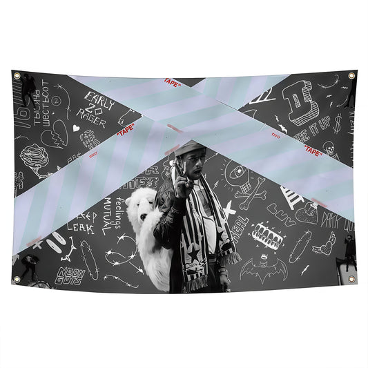 Luv Rage Flag Rapper Flag Custom Image