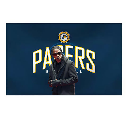 Travis Scott X Indiana Pacers Mystery Flag Custom Image
