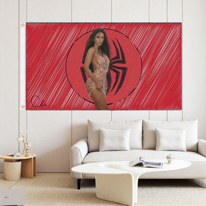 Spiderman Flag Custom Image