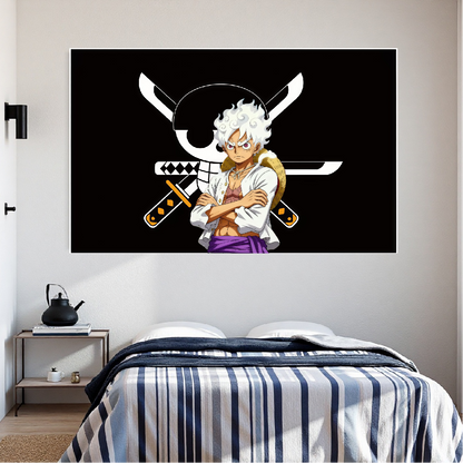 Roronoa Zoro Flag Custom Image