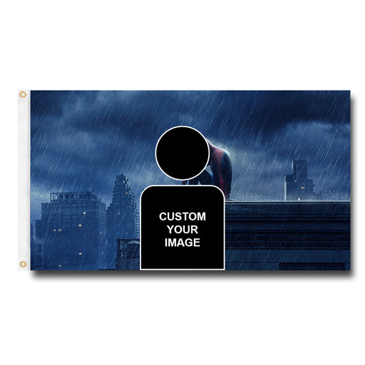 Spiderman Flag Custom Image