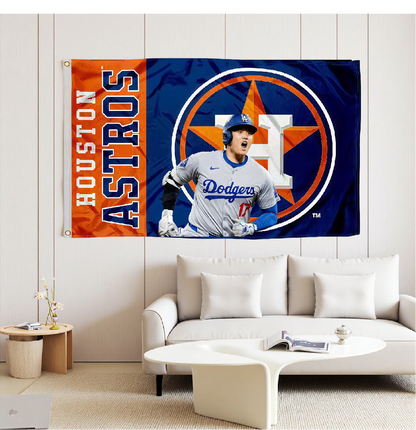 Houston Astros Flag Custom Image