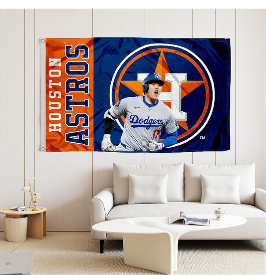 Houston Astros Flag Custom Image