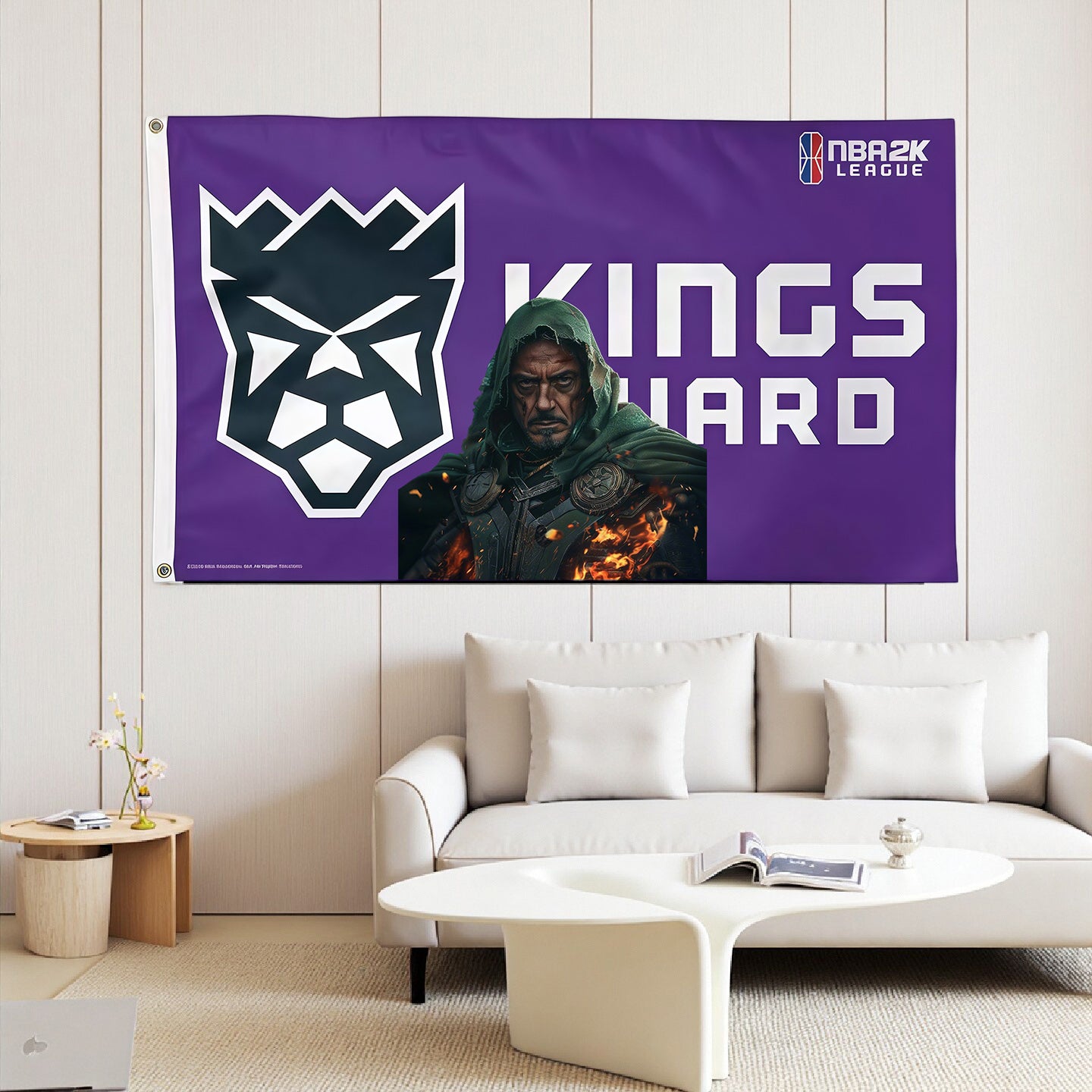 Sacramento Kings Classic Flag Custom Image