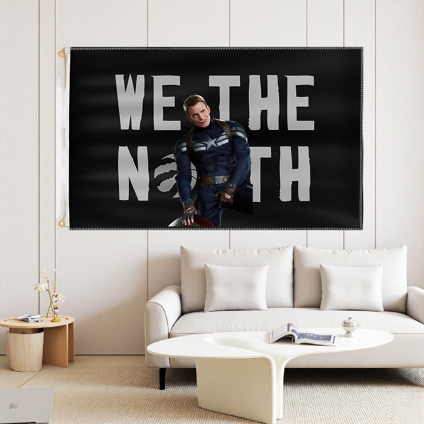 Toronto Raptors Slogan Flag Custom Image
