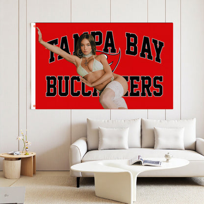 Tampa Bay Buccaneers Red Flag Custom Image