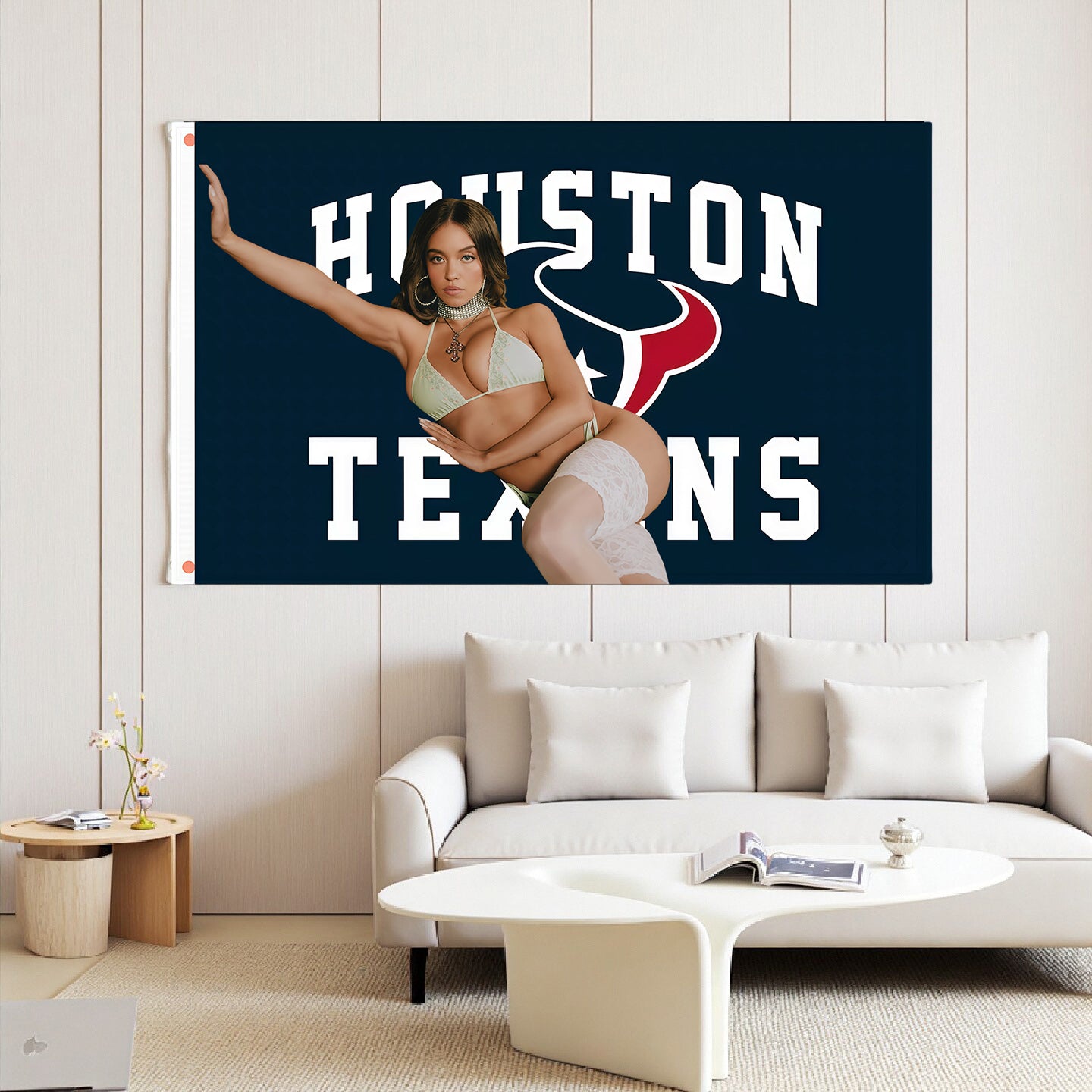 Houston Texans Classic Flag Custom Image