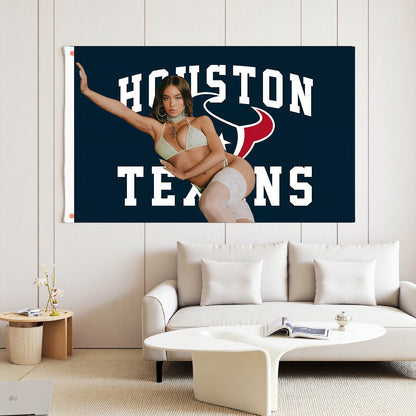 Houston Texans Classic Flag Custom Image