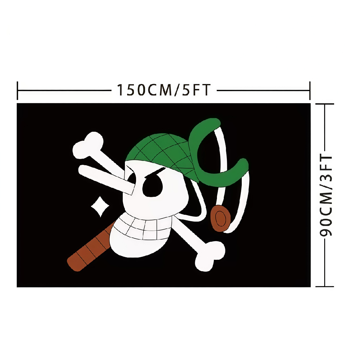 Usopp Flag Custom Image