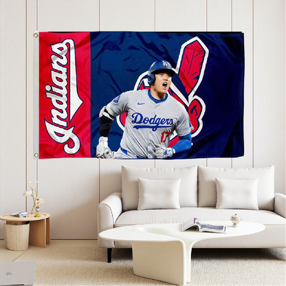 Cleveland Guardians Flag Custom Image