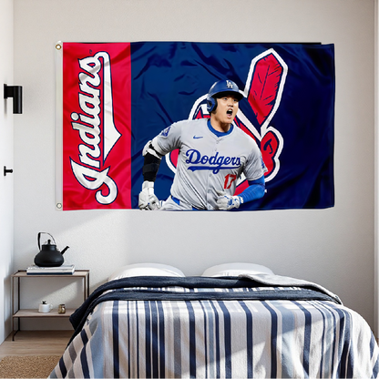 Cleveland Guardians Flag Custom Image