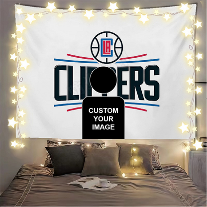 Los Angeles Clippers Flag Custom Image