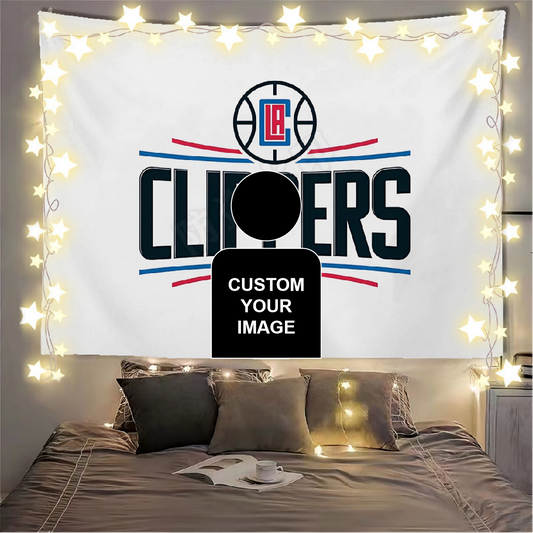 Los Angeles Clippers Flag Custom Image