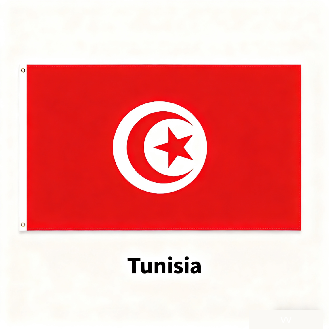 Tunisia Flag Custom Image