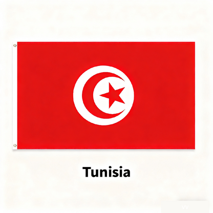 Tunisia Flag Custom Image