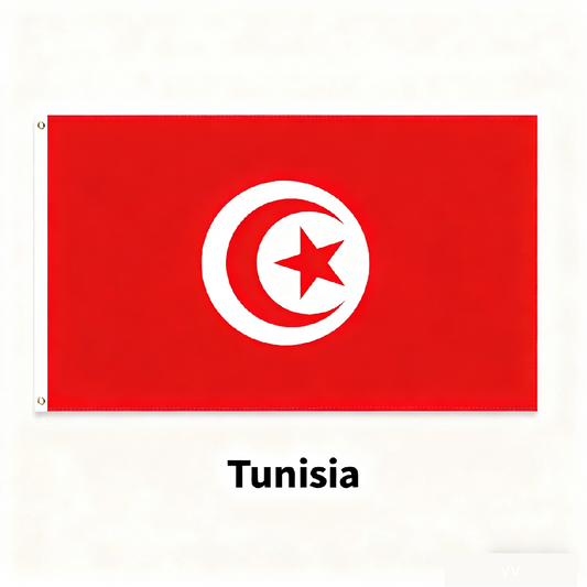 Tunisia Flag Custom Image