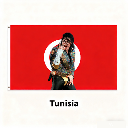 Tunisia Flag Custom Image