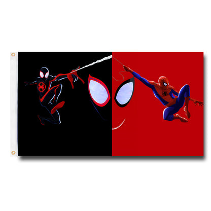 Spiderman Flag Custom Image