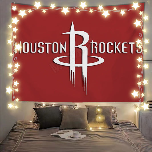 Houston Rockets Flag Custom Image