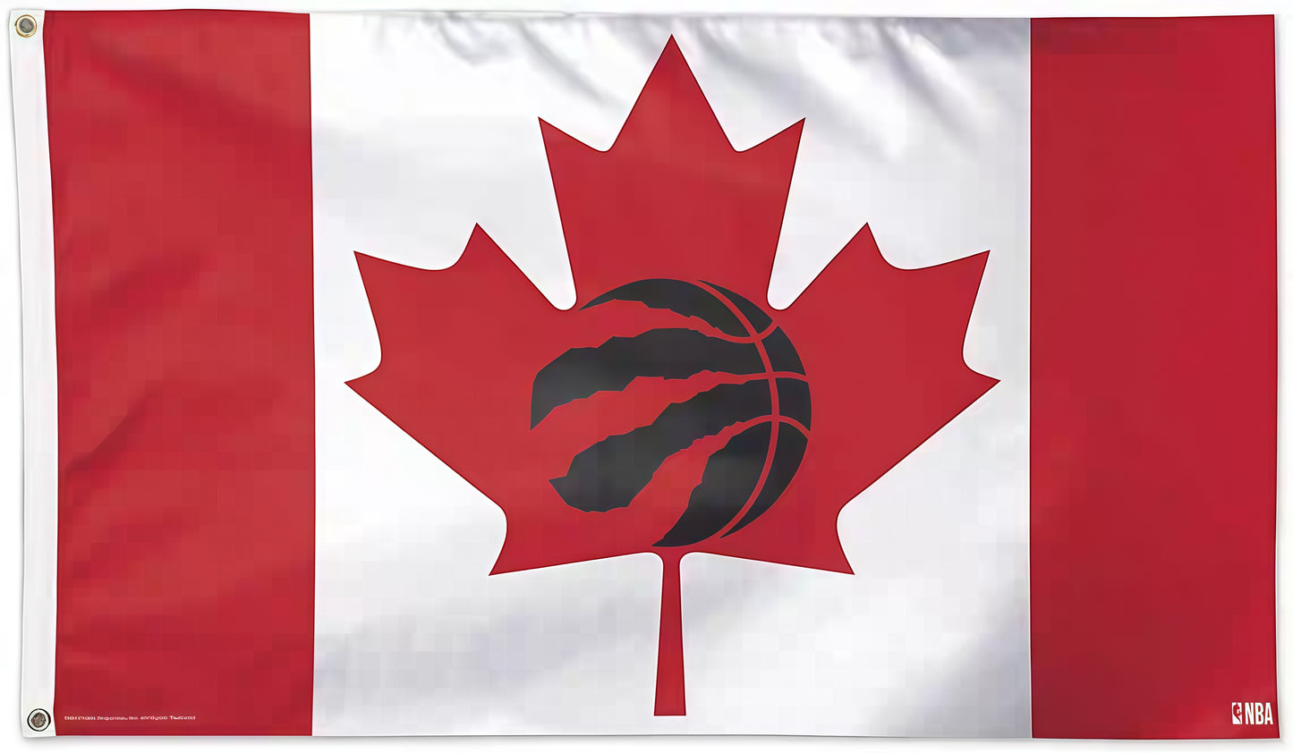 Toronto Raptors Maple Flag Custom Image
