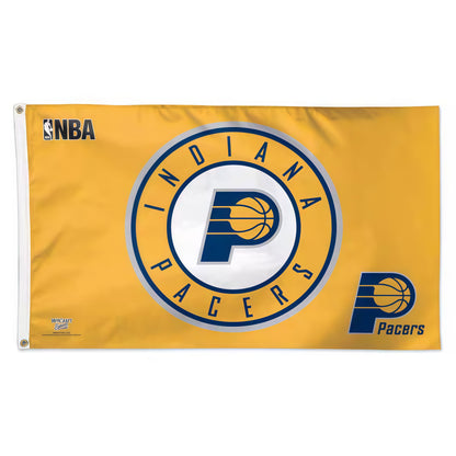 Indiana Pacers Yellow Flag Custom Image