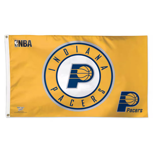 Indiana Pacers Yellow Flag Custom Image