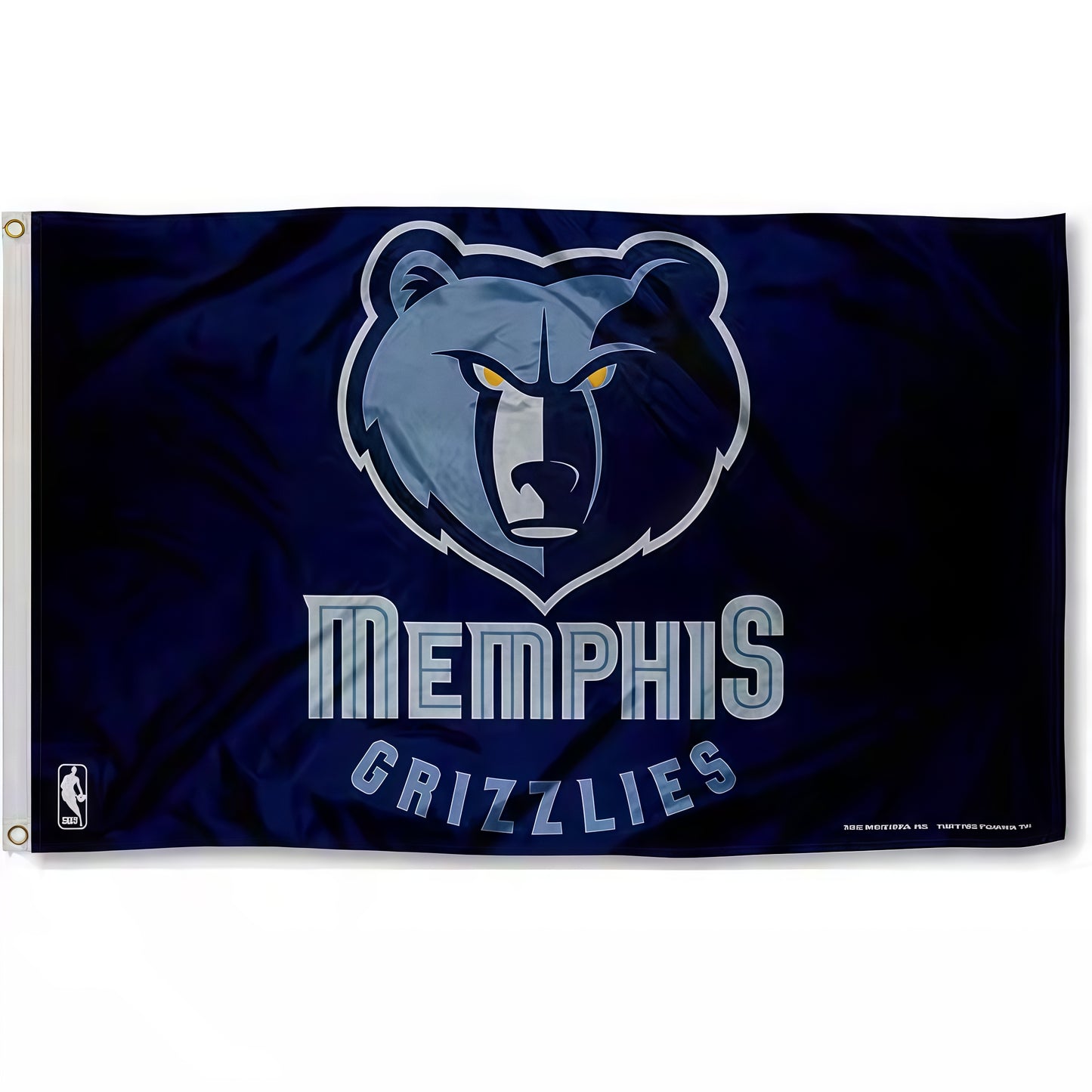Memphis Grizzlies Retro Flag Custom Image