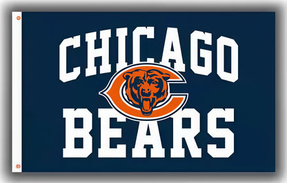 Chicago Bears Classic Flag Custom Image