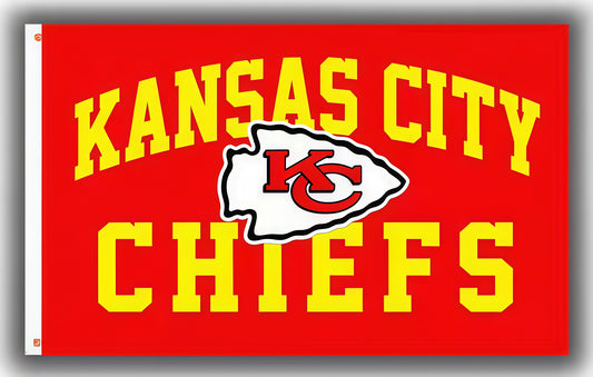 Kansas City Chiefs Orange Flag Custom Image
