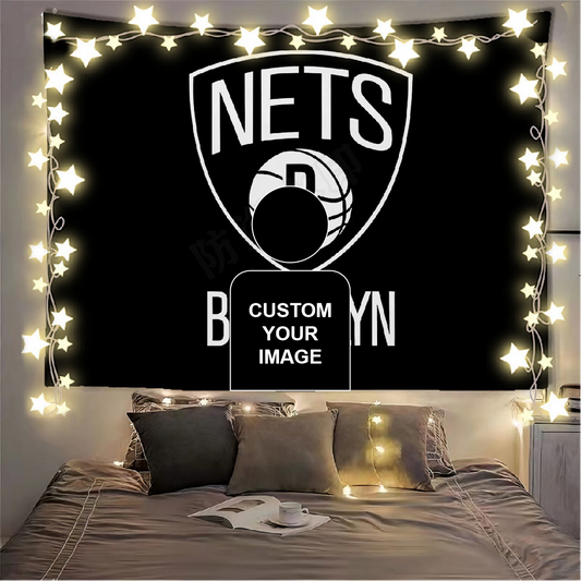 Brooklyn Nets Flag Custom Image
