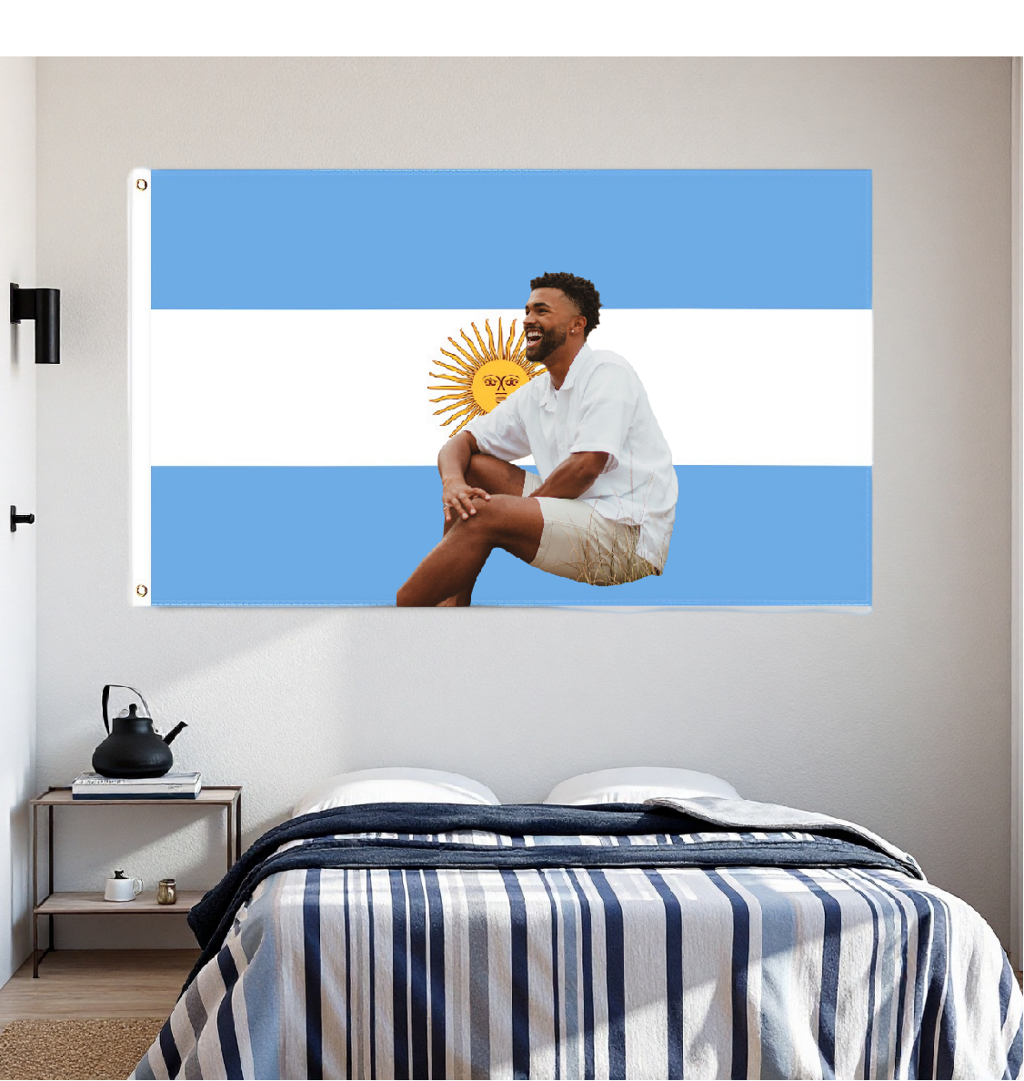 Argentina Flag Custom Image