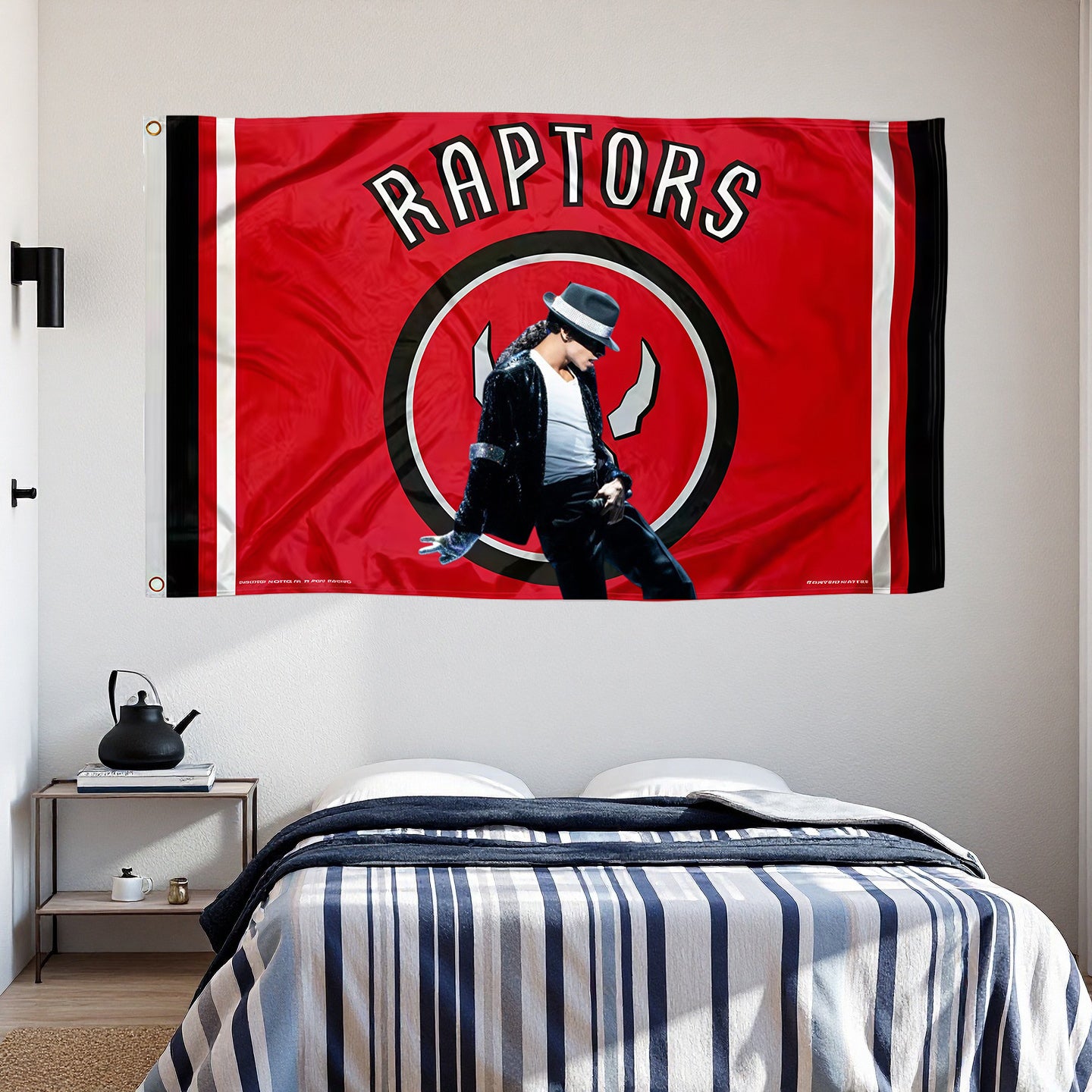 Toronto Raptors Red Flag Custom Image
