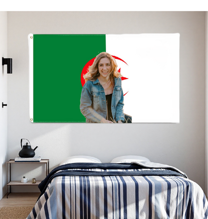 Imagen personalizada de la bandera de Argelia