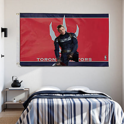 Toronto Raptors Classic Flag Custom Image