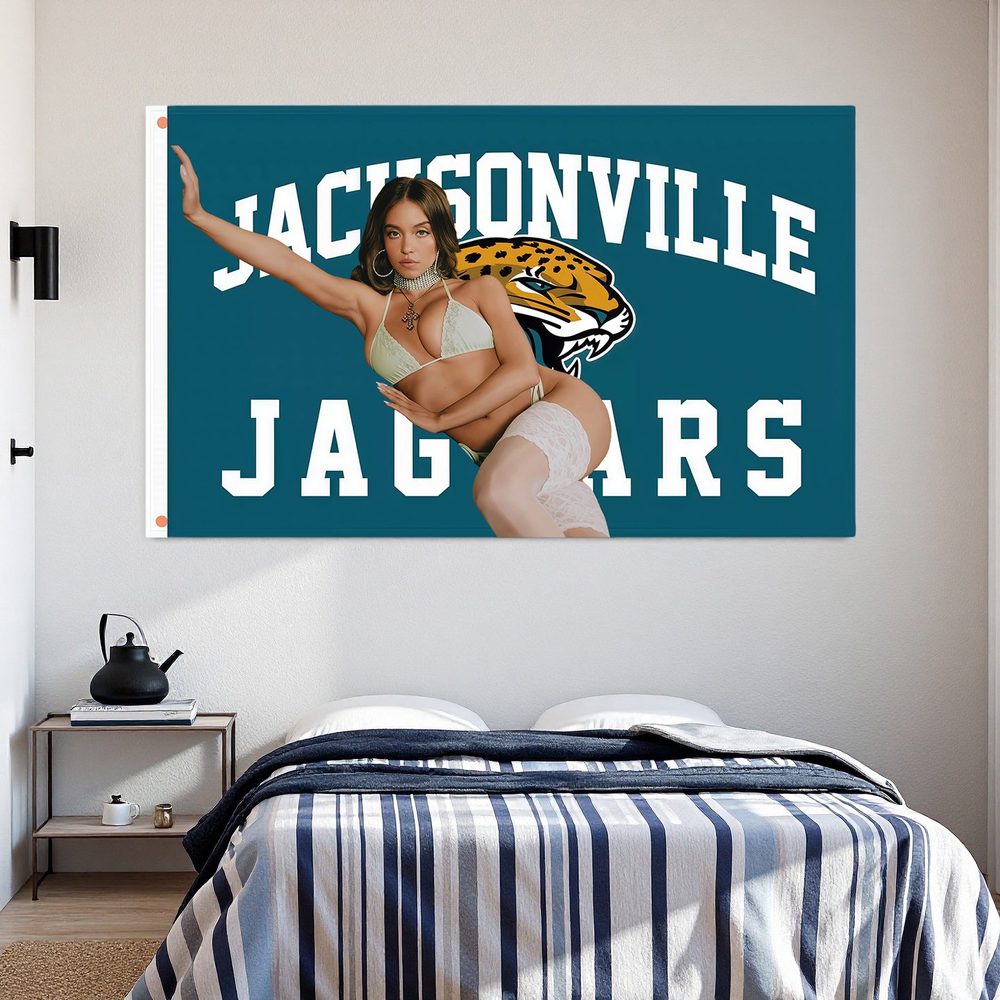 Jacksonville Jaguars Classic Flag Custom Image