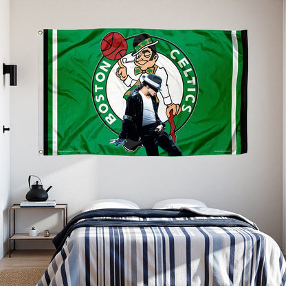 Boston Celtics Flag Custom Image