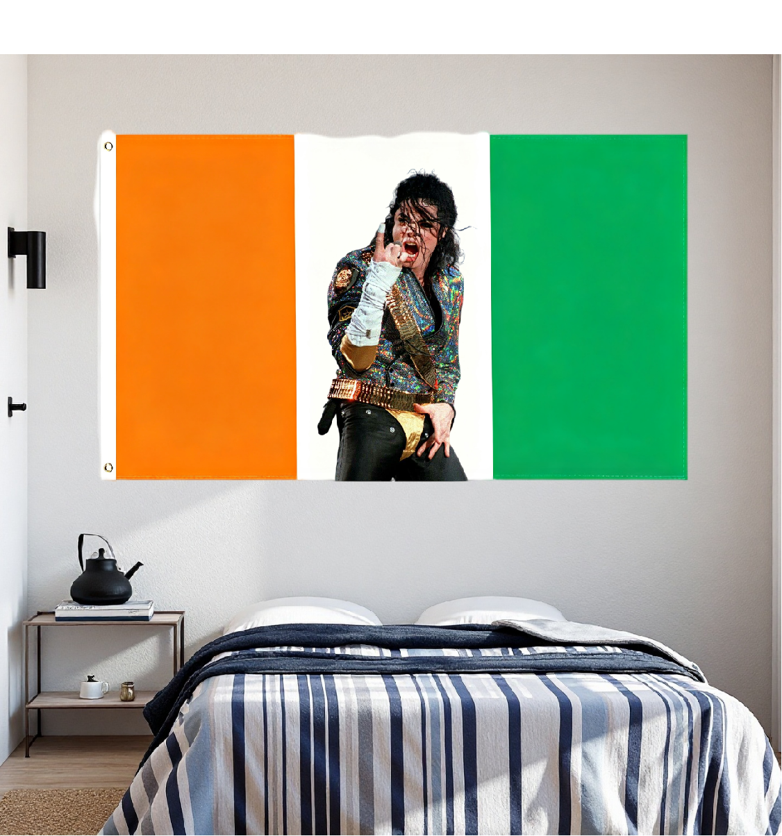 CoteD'Lvoire Flag Custom Image