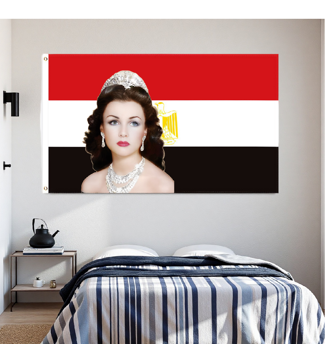 Egypt Flag Custom Image