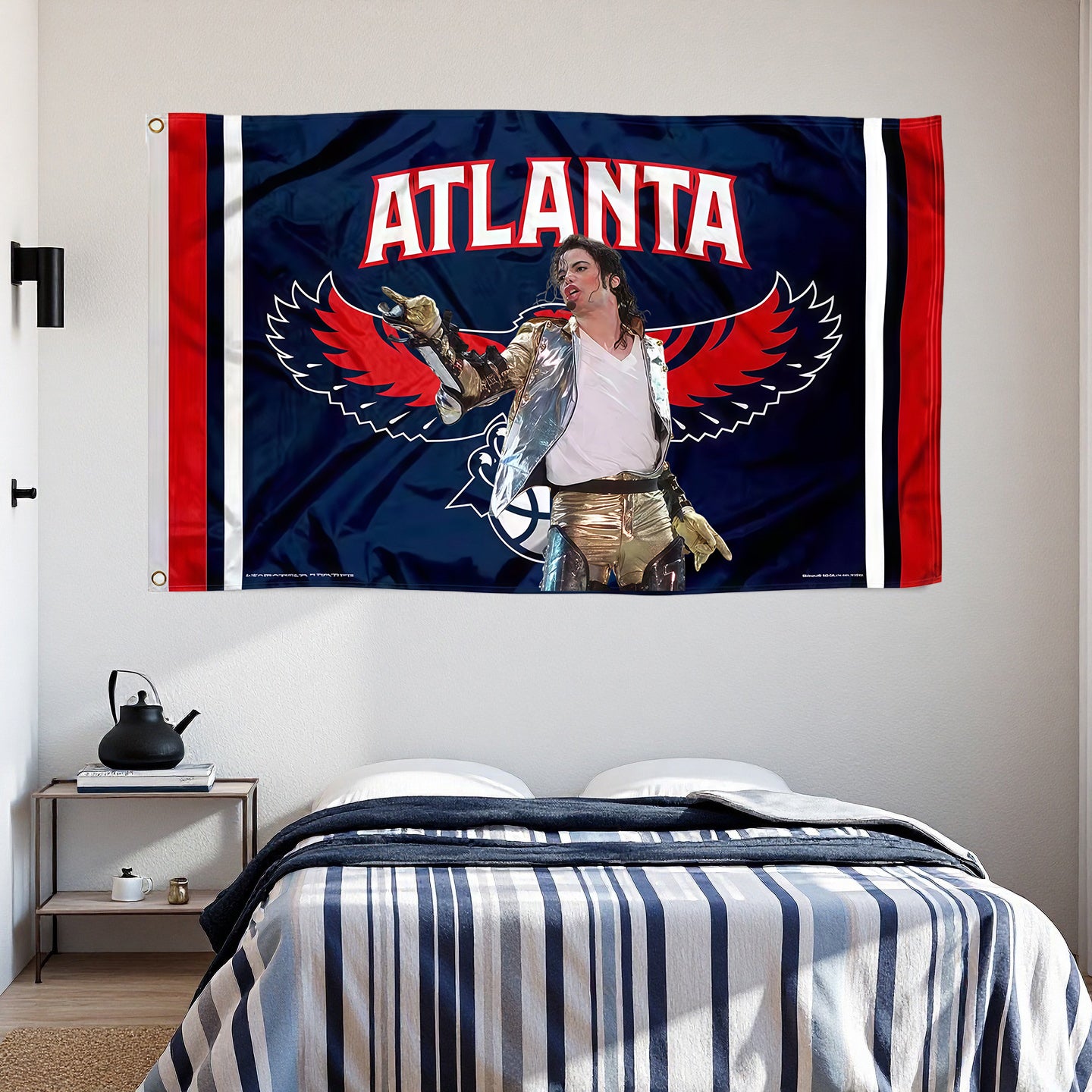 Atlanta Hawks Classic Flag Custom Image