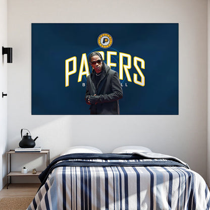 Travis Scott X Indiana Pacers Mystery Flag Custom Image
