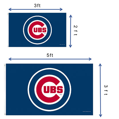 Chicago Cubs Flag Custom Image