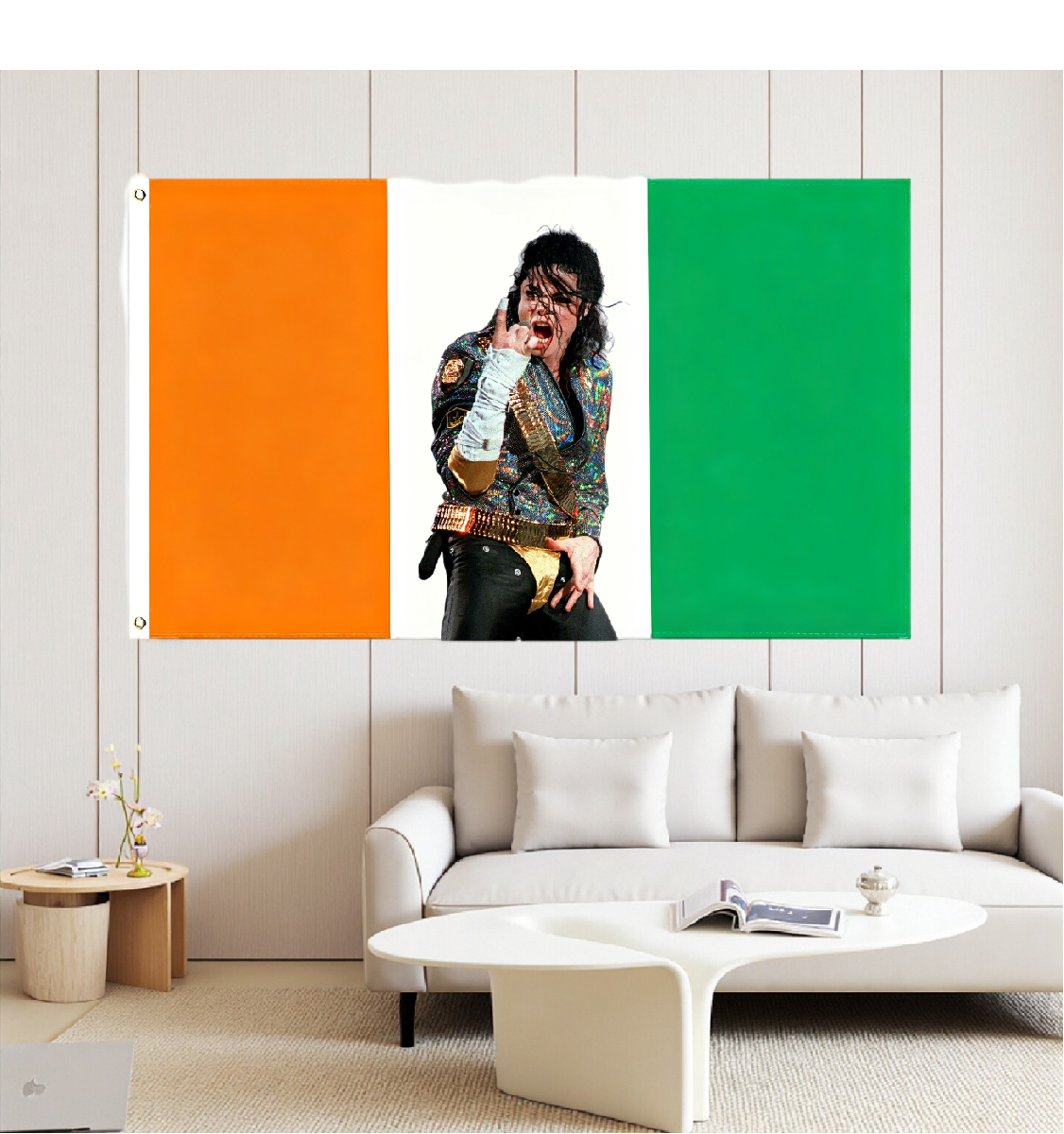 CoteD'Lvoire Flag Custom Image