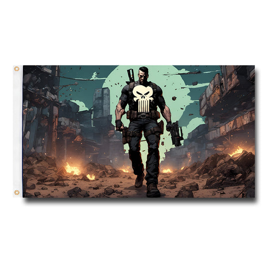 Punisher Flag Custom Image