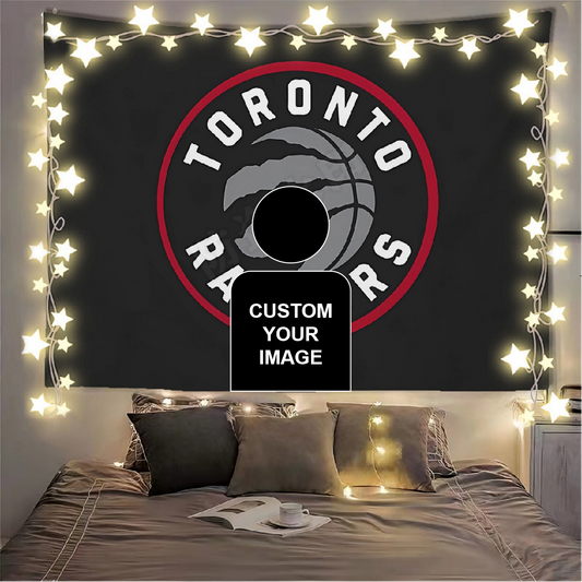 Toronto Raptors Flag Custom Image