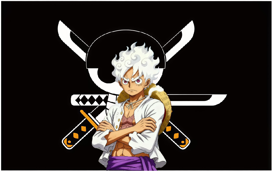 Roronoa Zoro Flag Custom Image