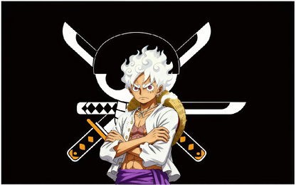 Roronoa Zoro Flag Custom Image