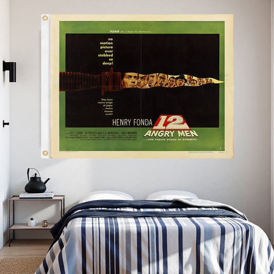 12 Angry Man Flag Custom Image