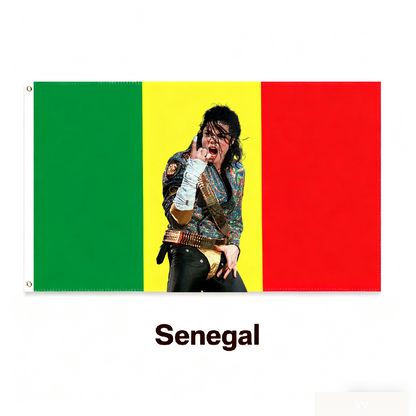Senegal Flag Custom Image