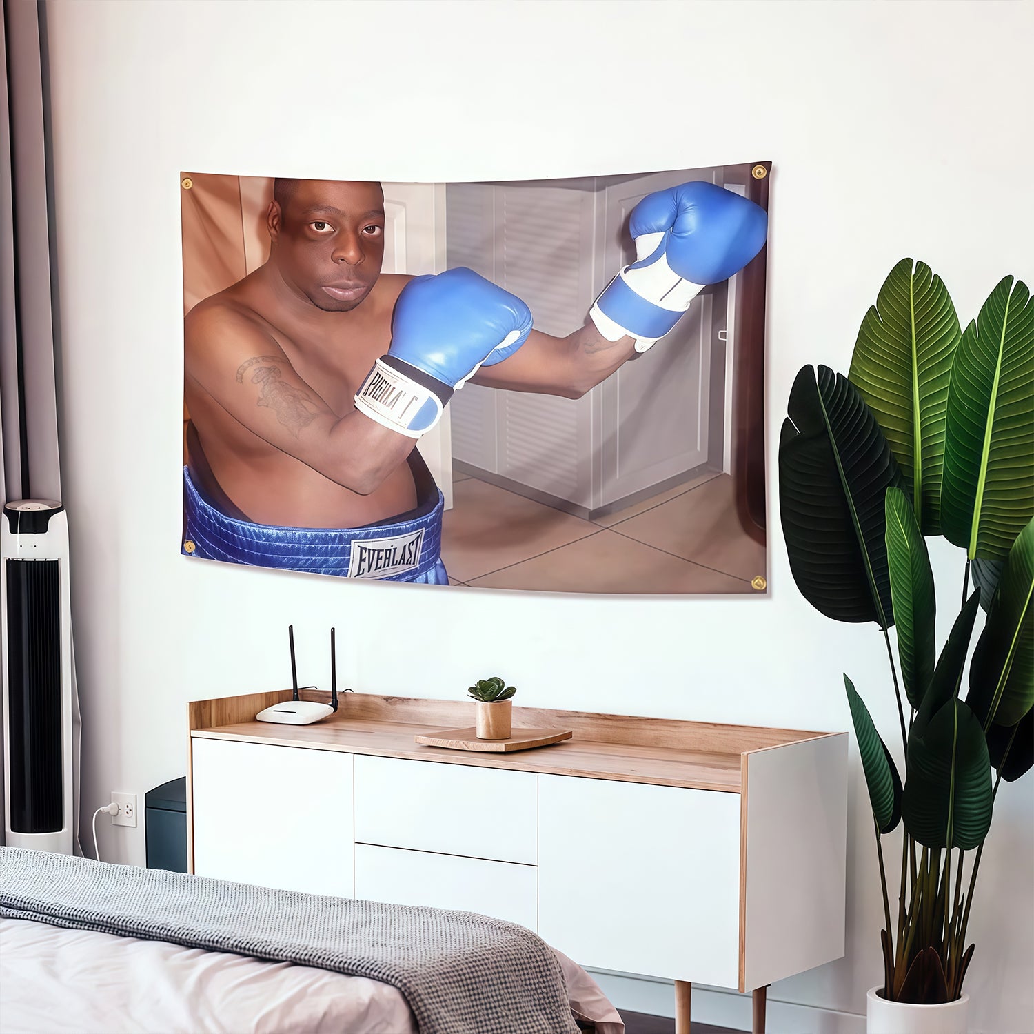 Boxing Green Lester Beetlejuice Flag Custom Image