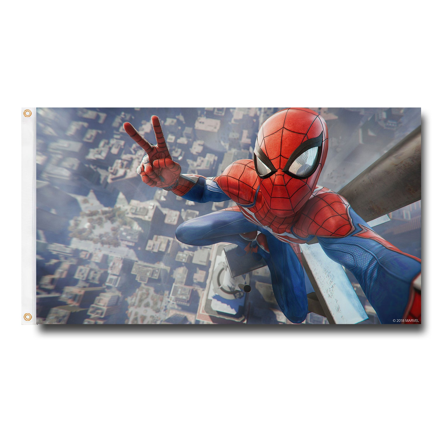 Spiderman Flag Custom Image